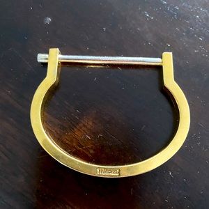 Miansai thin screw cuff bracelet